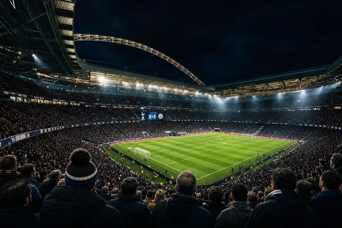 Premier League football at a top UK stadium